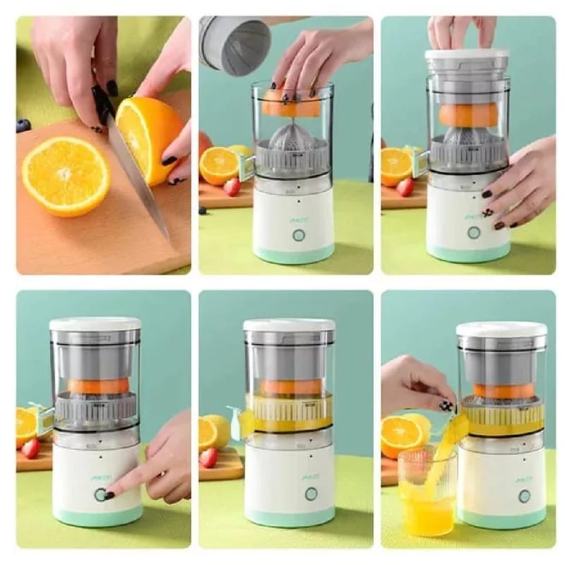 JuicyPower™ Exprimidor Eléctrico Inalámbrico