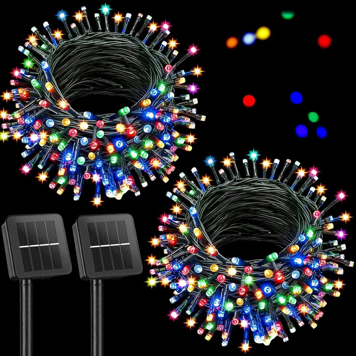 Luces Navideñas Solares
