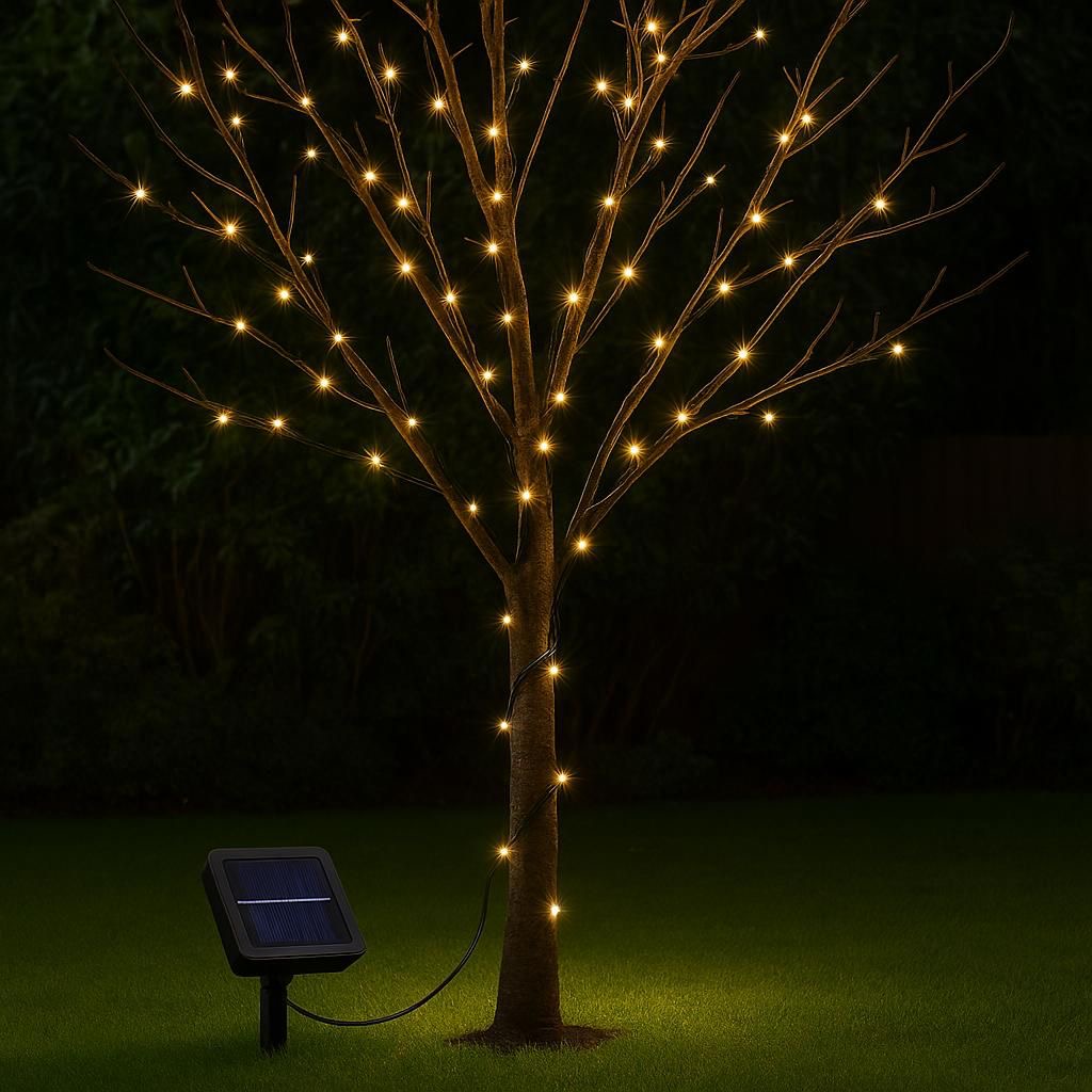 Luces Navideñas Solares